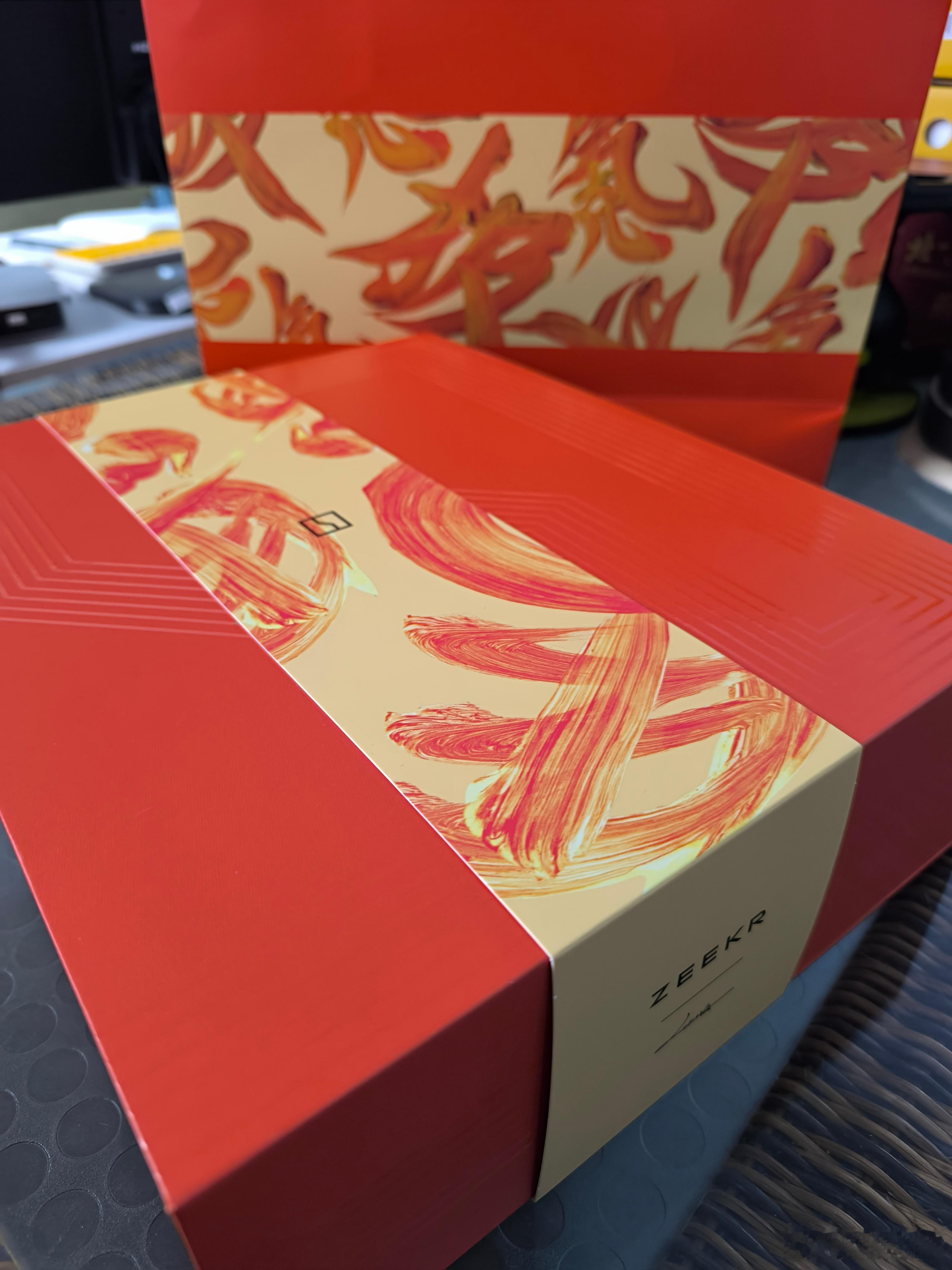 感谢送的新年礼物🎁！新的一年祝大家极氪好运！ 