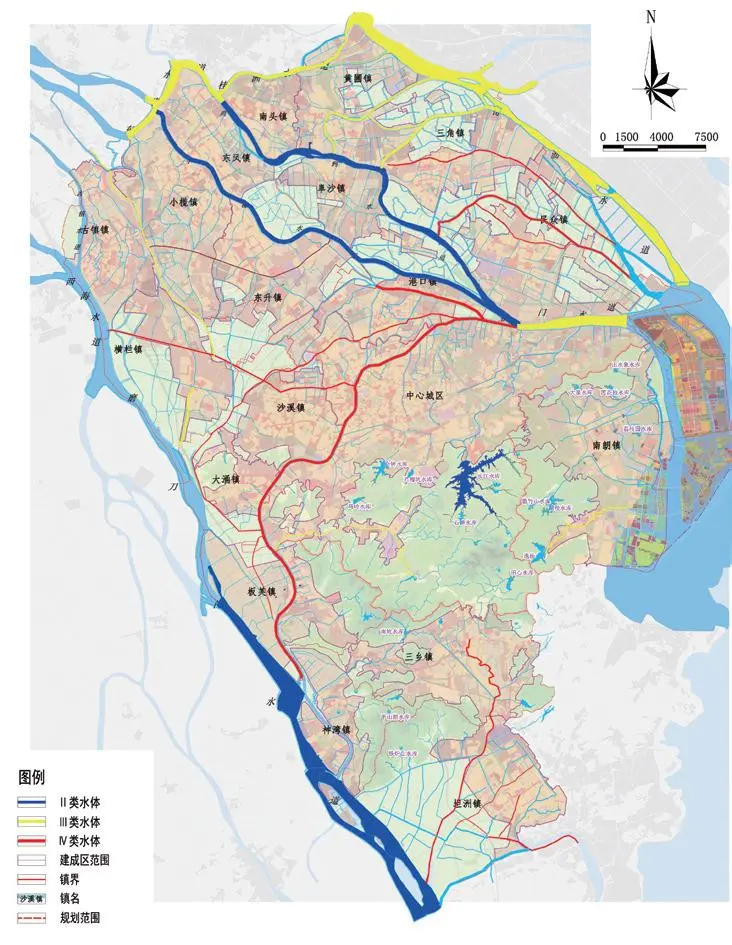 中山市市域蓝线规划