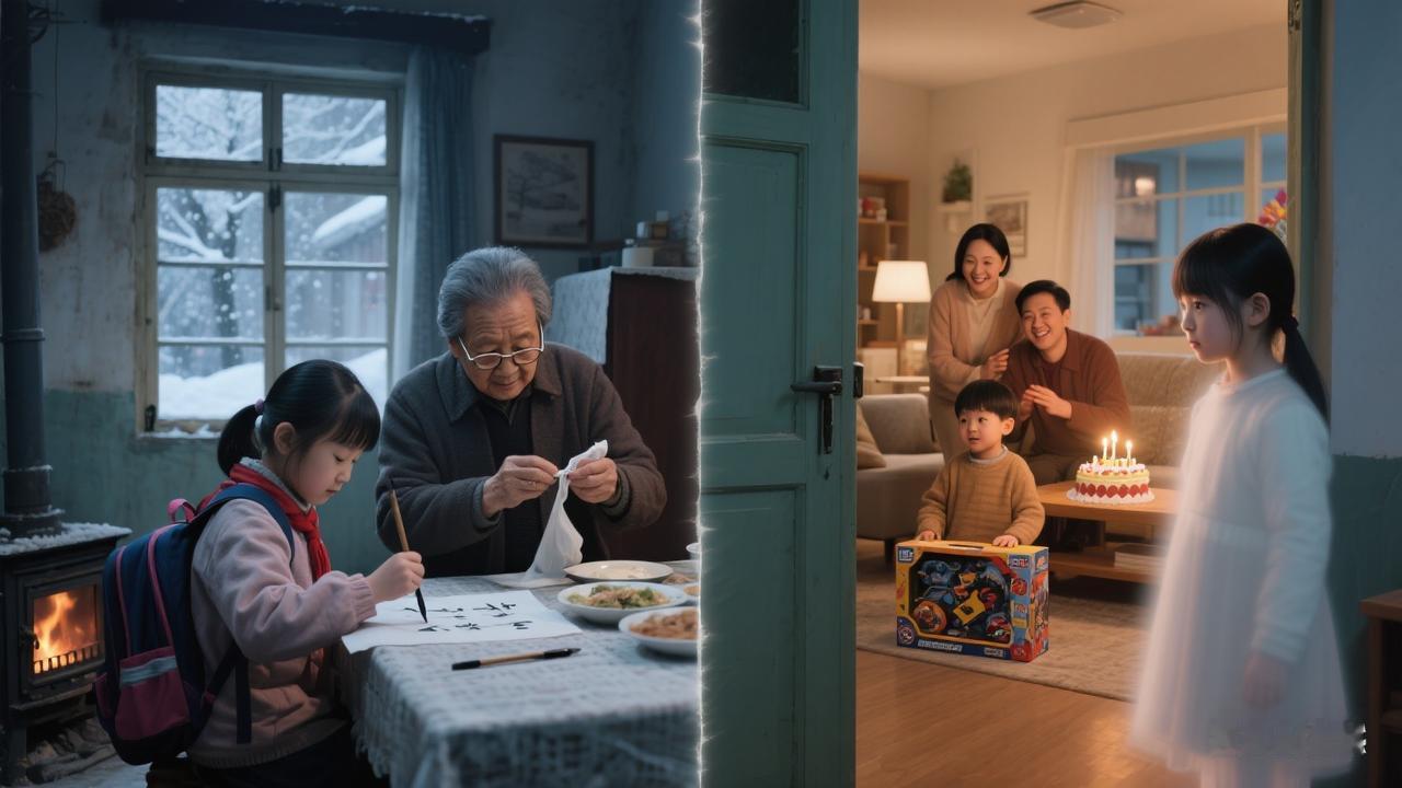 顶流认亲节目找到我时，我正给爷奶扫墓。

主持人问：“想见亲生父母吗？”

我微