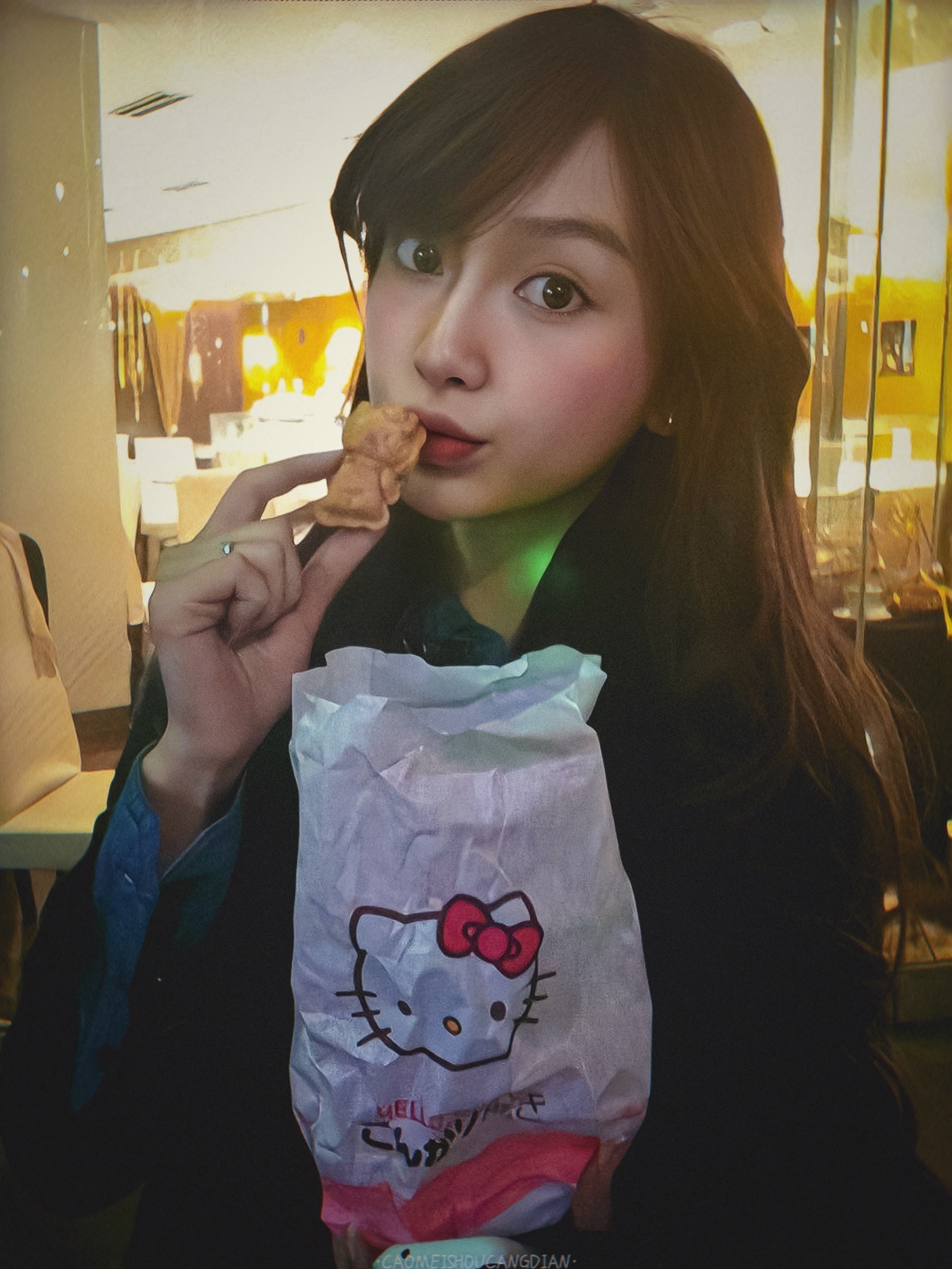 #angelababy# [月亮]#杨颖# 【0228晚安电台】“把世界反过来看