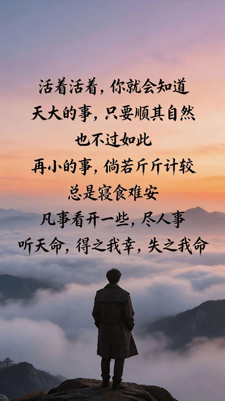 天选之人的清醒 人生最大的保险就是积德行善 活着 人活着的意义 人为什么活着