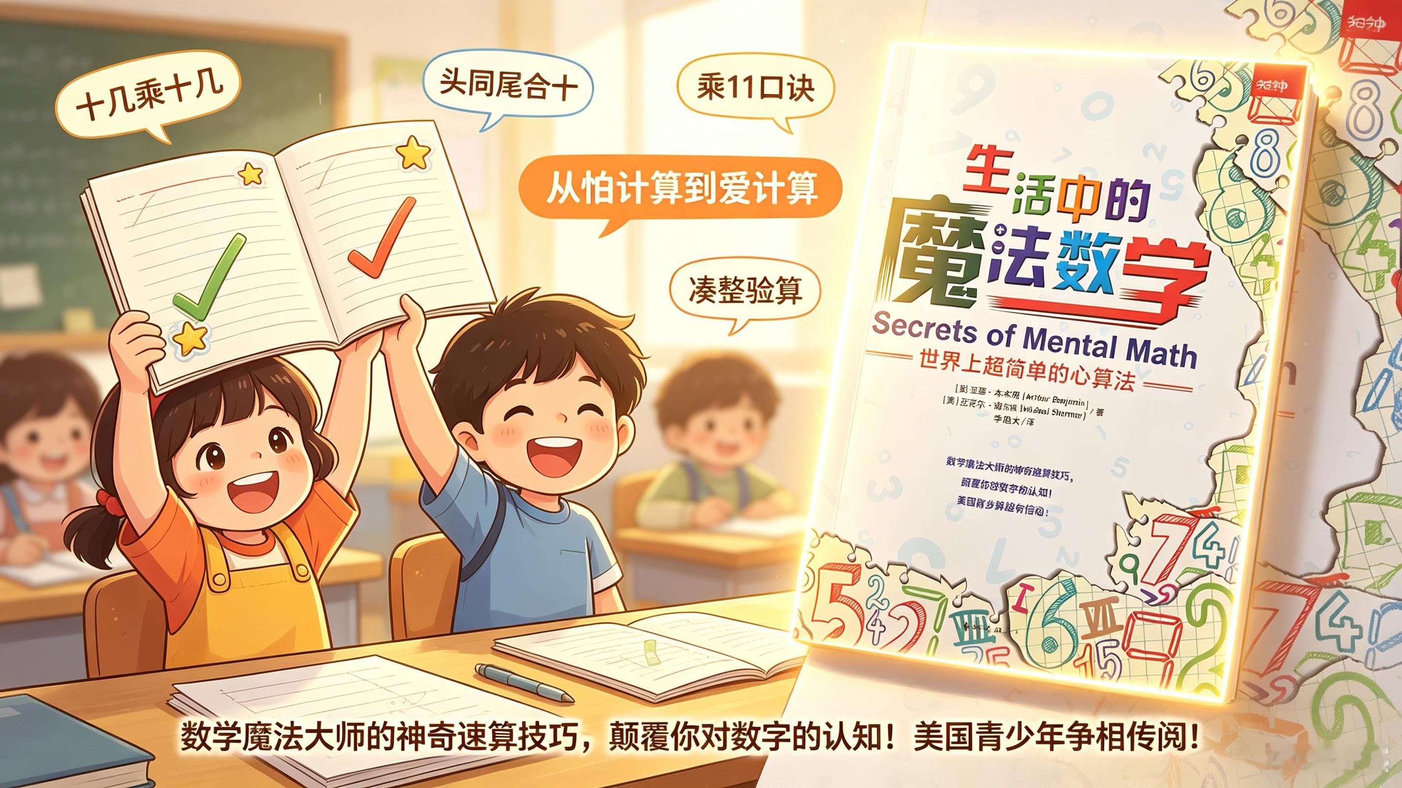 【四年级孩子必看的心算魔法｜读懂速算，计算少丢分】不少四年级家长都会陷入这样的烦
