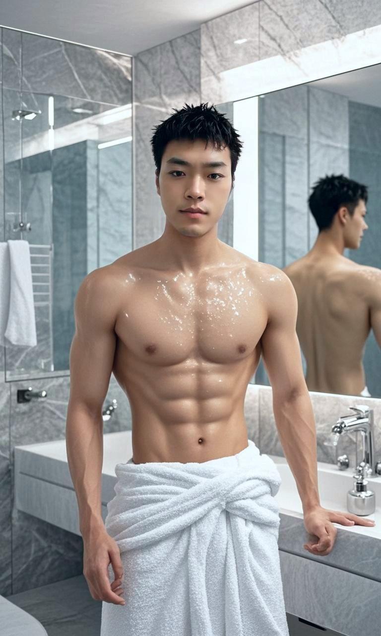 AI浴室型男