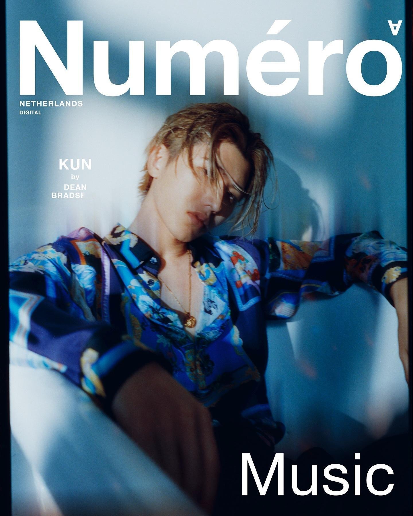 蔡徐坤｜《Numéro》荷兰版电子刊封面Numéro Netherlands D