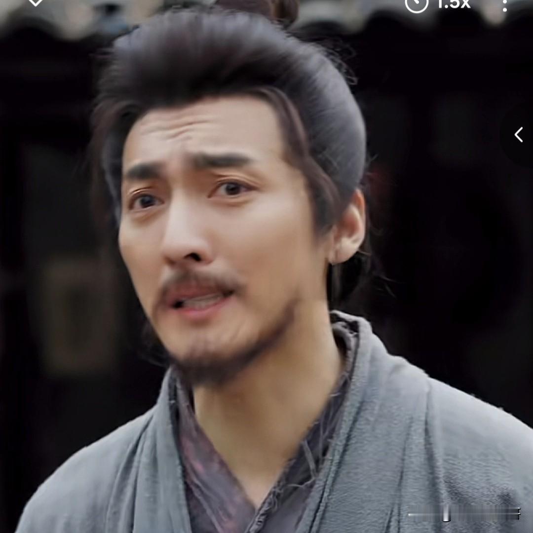 今天看到一部短剧，发现里面的男配角装扮的时候，突然让我想起了吕颂贤假扮一个将军的