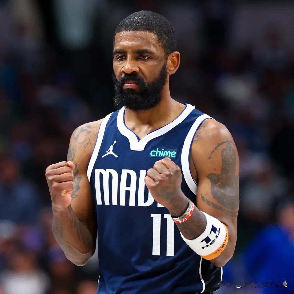 凯里欧文本系列赛：

14分
32% 投篮命中率
三分球命中率 0%

也许他们