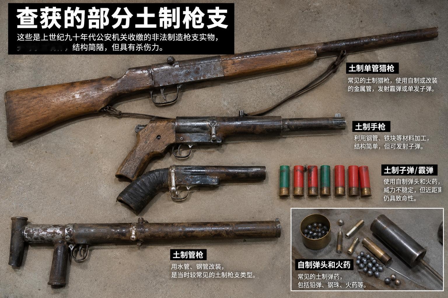 中国没禁枪前有多可怕以前总说俄罗斯是战斗民族。合着咱们只是后来把武器栏给锁了……