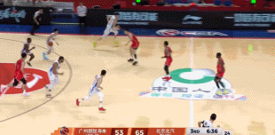 两双到手！翟晓川11中5拿到15分11板 三分7中3cba