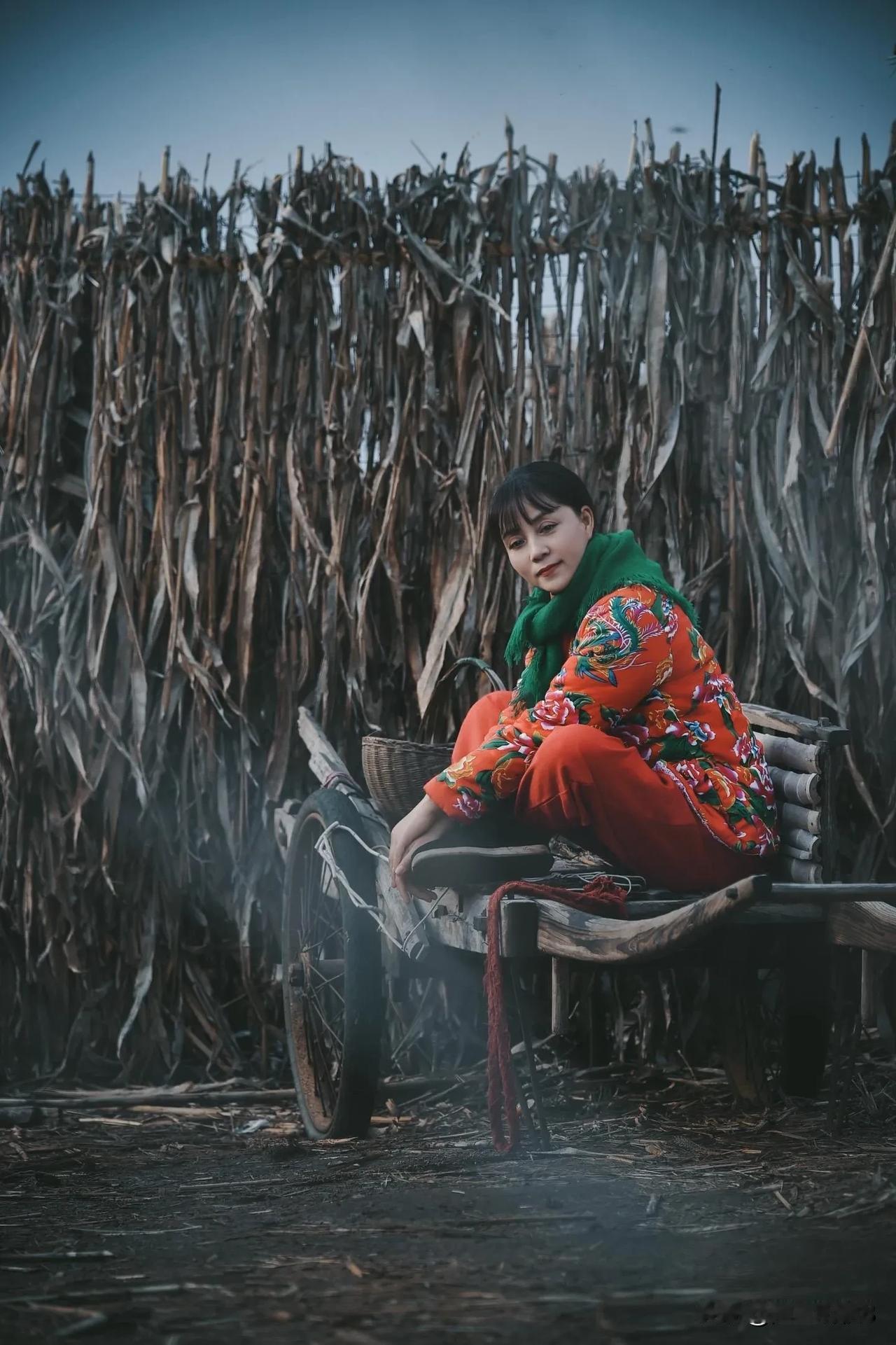 《花袄》（原创首发）陋室听秋/文
 
阡陌之上，篱笆像忠诚的卫士，静静围起一方小