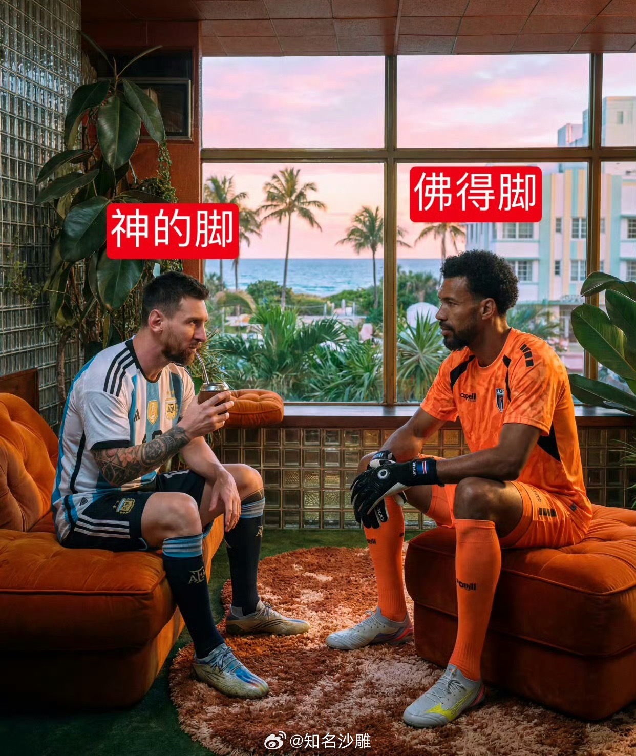 0败的佛得角vs全胜的阿根廷到底是佛的脚稳如老狗，还是神的脚更胜一筹？期待！ 