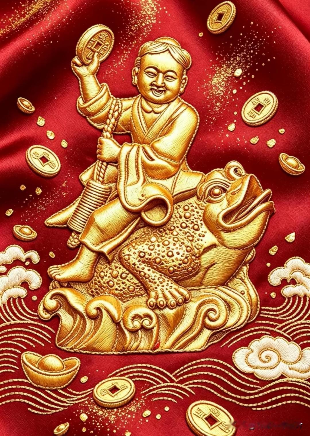 刘海戏金蟾——偏财祖师
