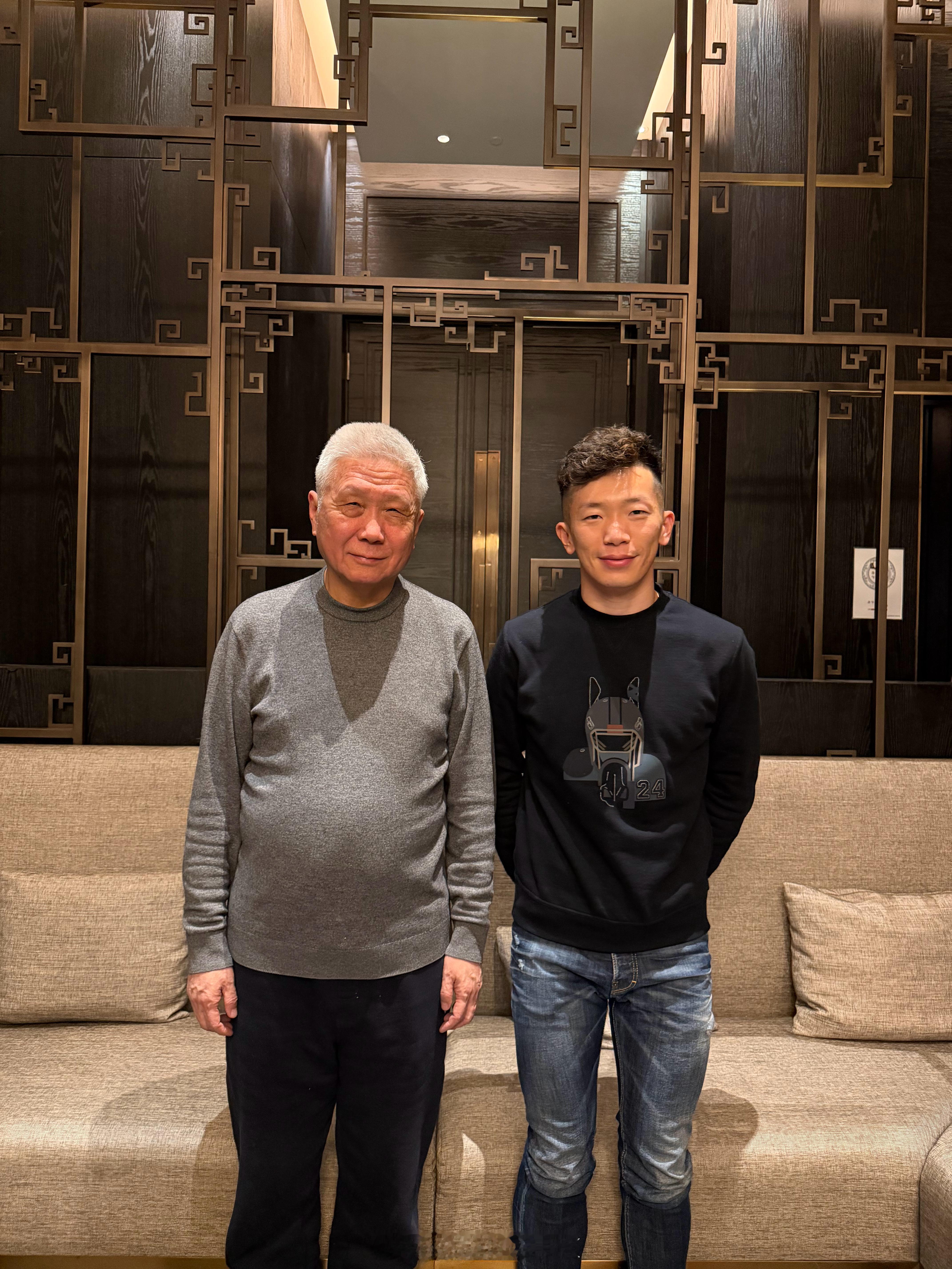 非常有幸和马老共进晚餐，学习甚多。🙏 北京