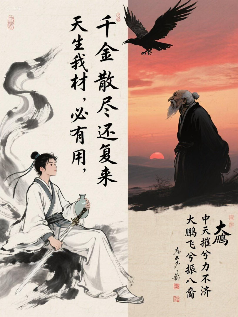 诗词里的少年与暮年 