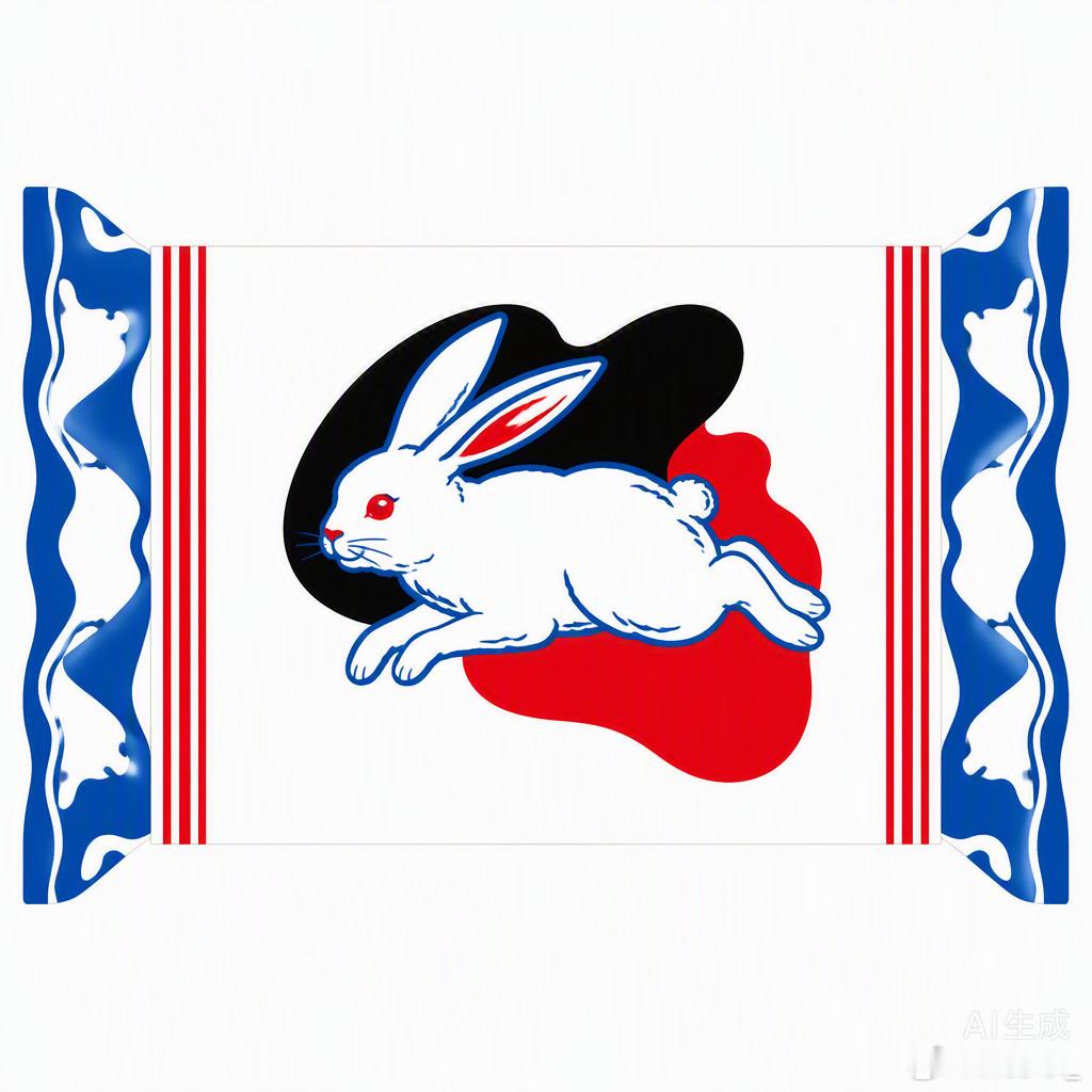 小时候吃完大白兔，总要把糖纸小心捋平，夹在课本最深处。那抹蓝白红，是口袋里最简单