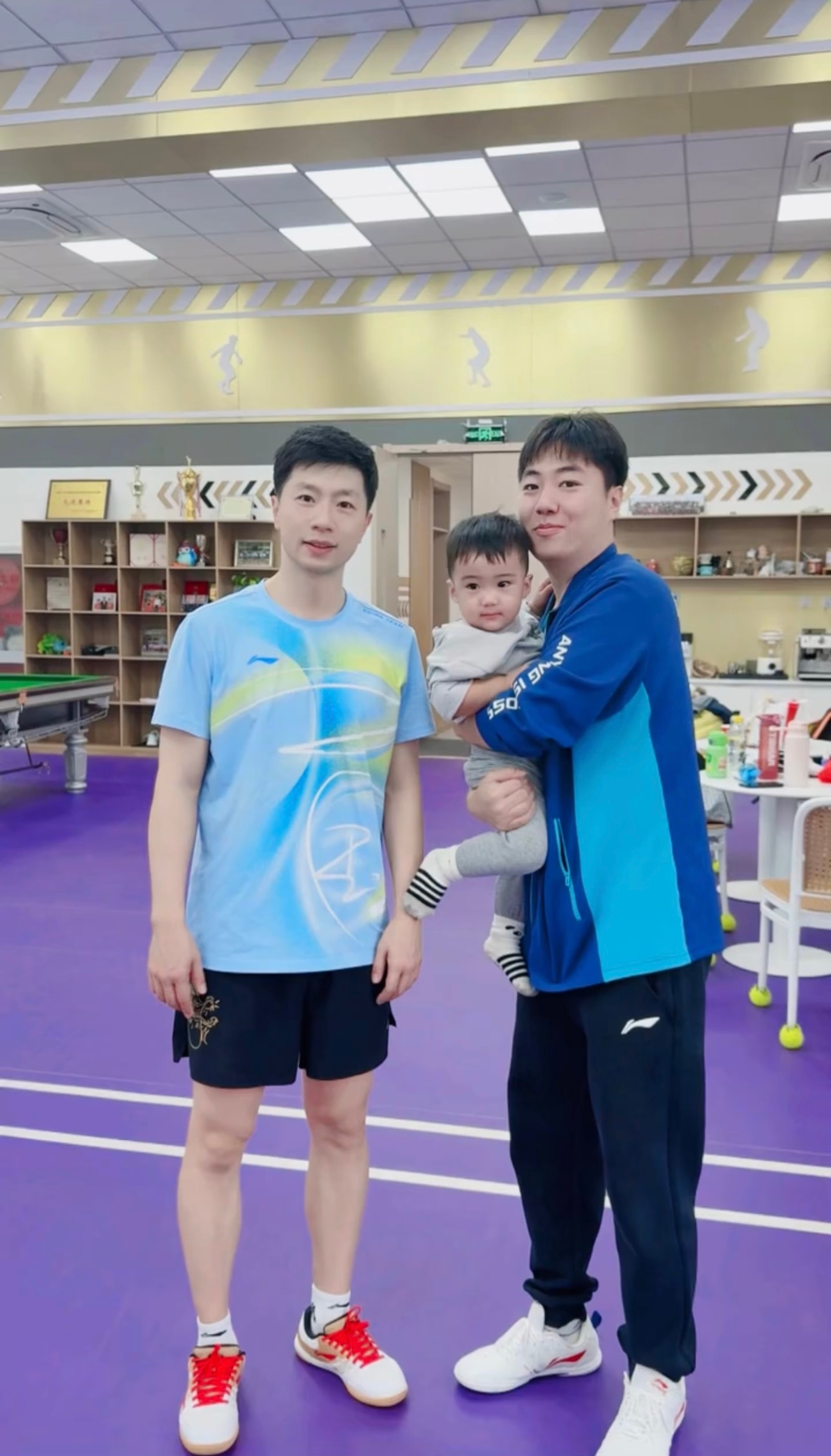 好美丽好温柔的马龙（不知道是哪天看着是先农坛） 