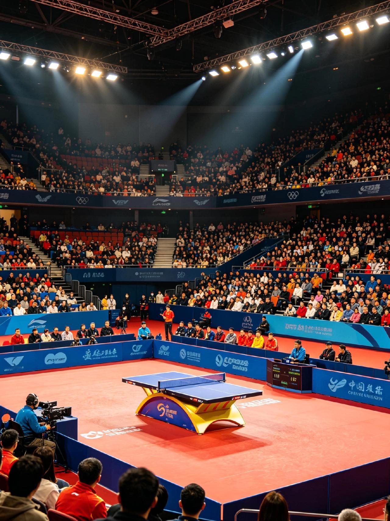 小小银球，旋转万千锋芒。
赛场上的每一次挥拍、每一次扑救，都是汗水与信念的碰撞。