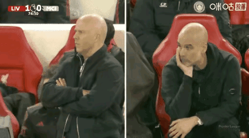 绝了！利物浦和曼城这场天王山，索博74分钟一脚世界波定乾坤！进球瞬间，瓜迪奥拉直