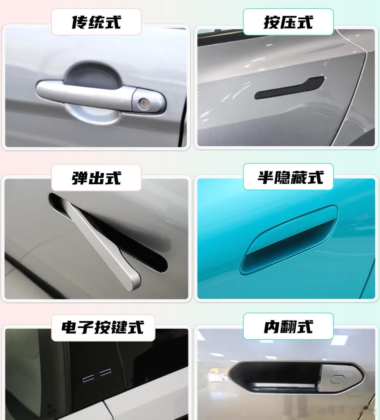 大家喜欢哪种车把手？[思考] ​​​
