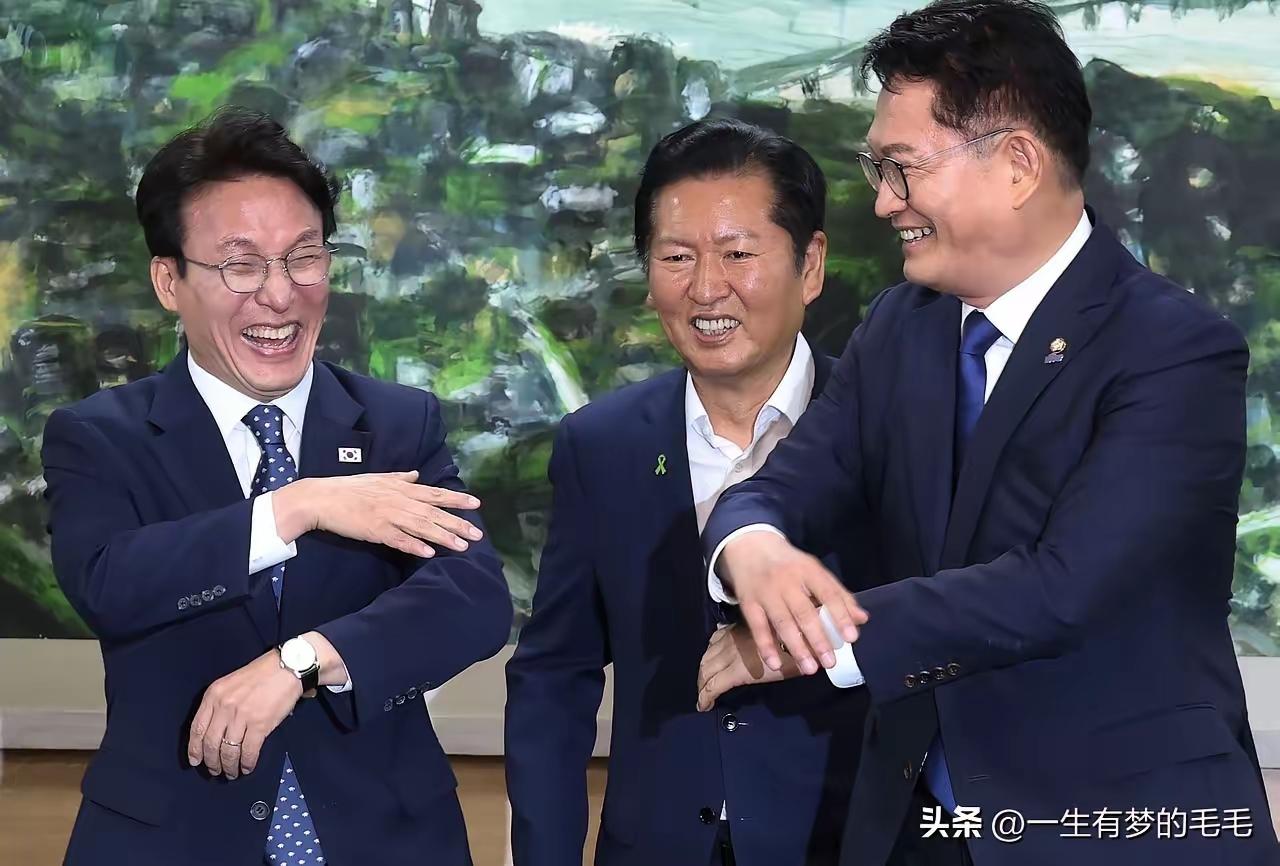 韩国共同民主党党首初选结果公布，金敏锡，郑清来，宋永吉顺利晋级。
三强争霸格局呈