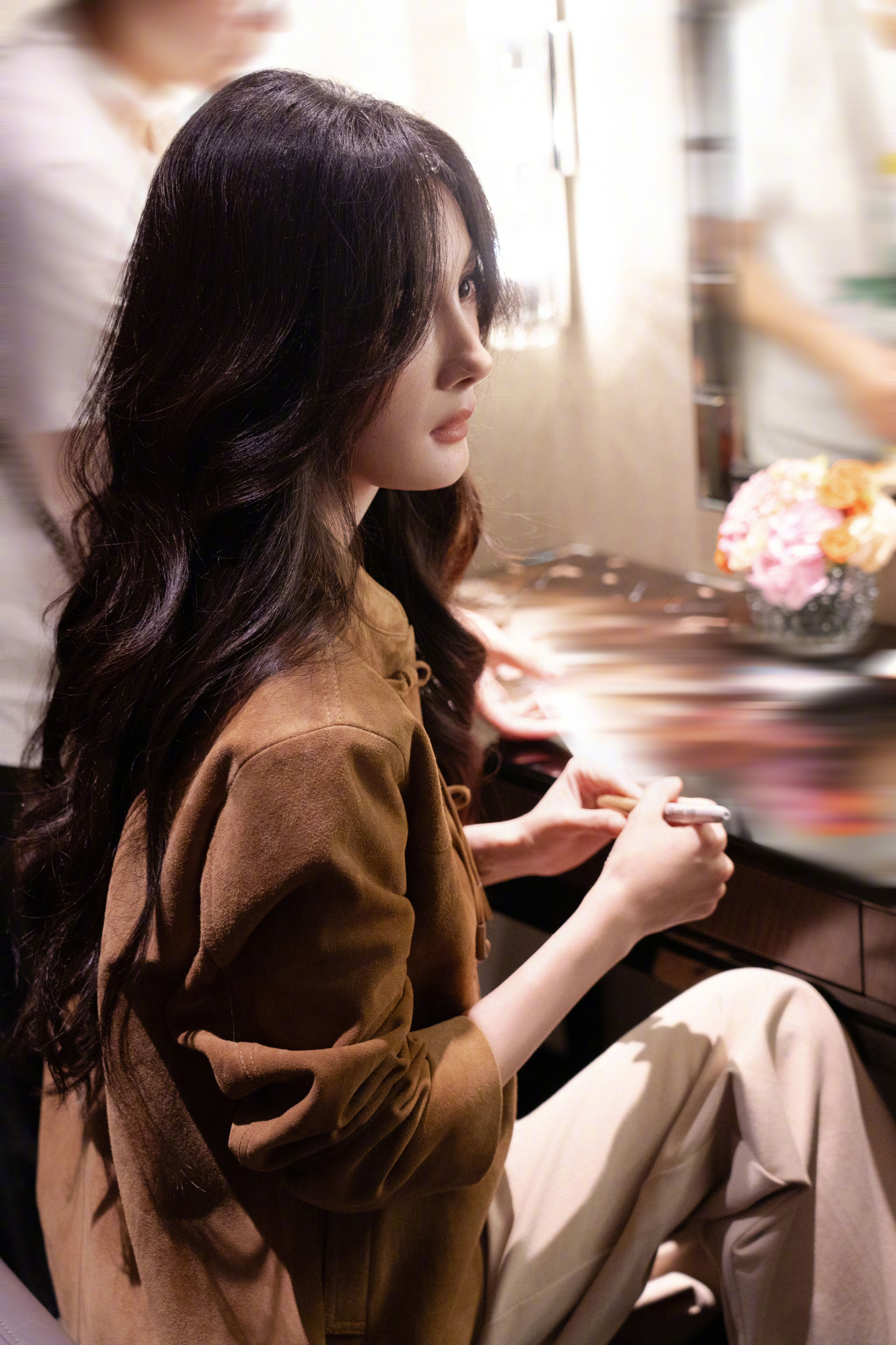 杨幂冯湮儿奔跑戏  在复制粘贴的时代，你是手写的诗