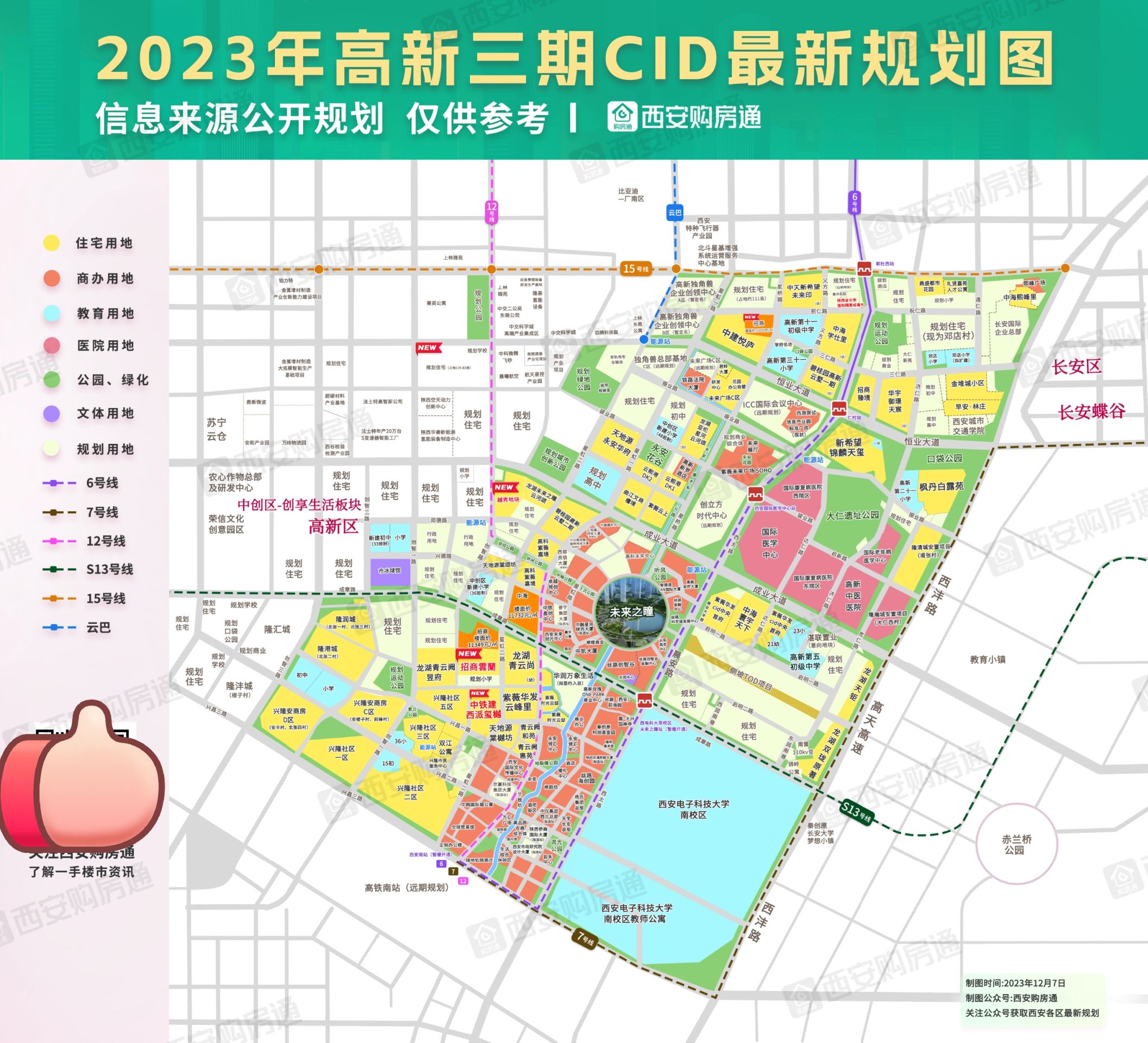 西安高新三期看过来