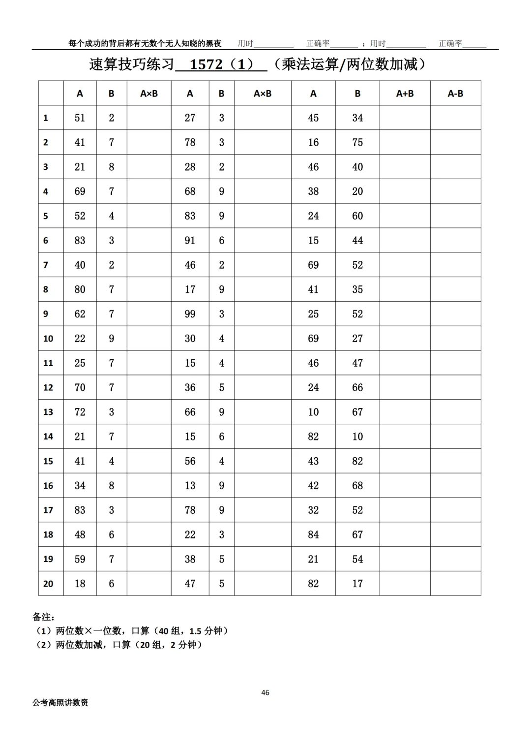 资料分析速算练习1572