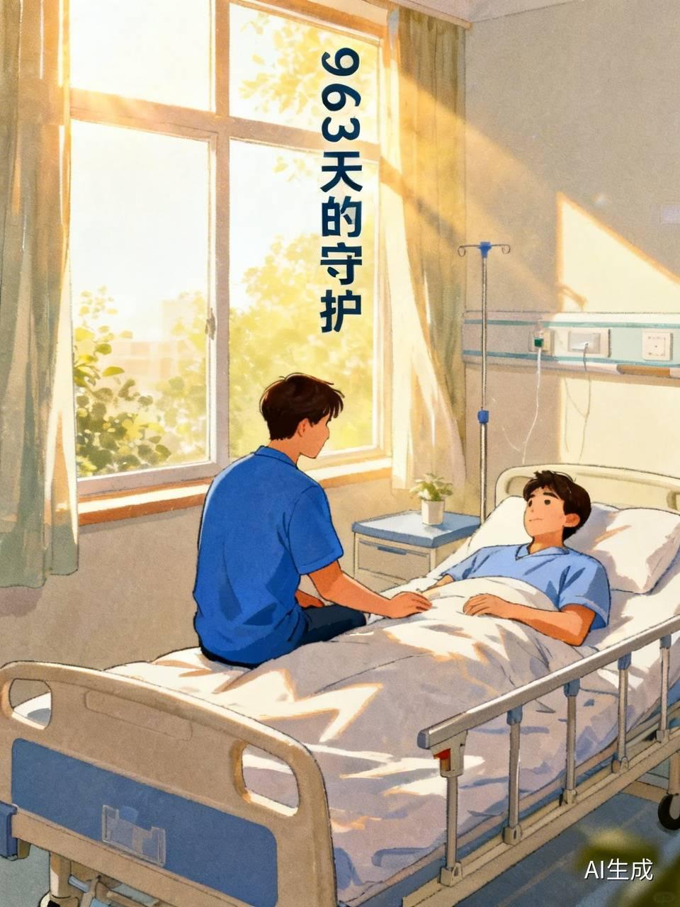 男子脑梗住院 好友照顾963天 7月13日河南开封有则暖心新闻，男子海涛父母去世