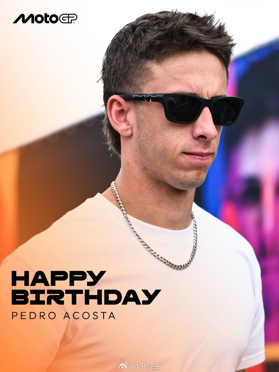 今天是 Pedro Acosta22岁生日  🎂motogp