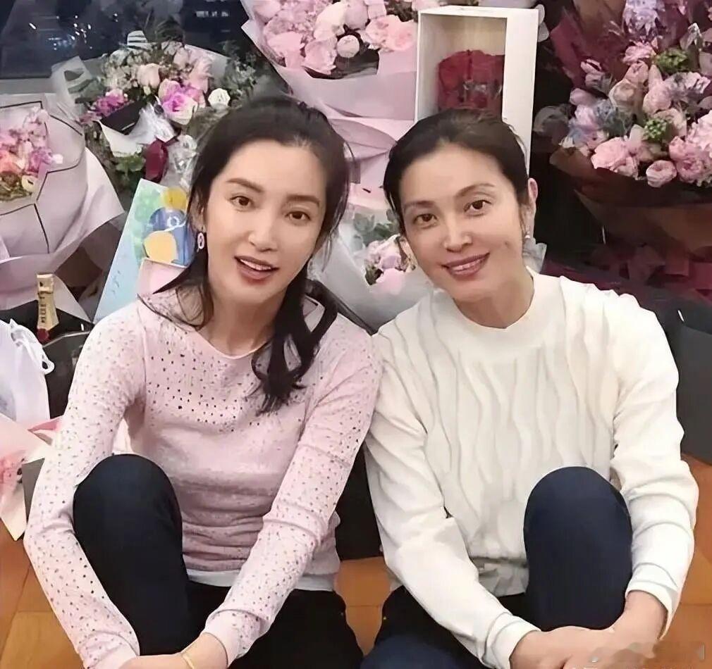 李冰冰晒和妹妹李雪合照 被李冰冰拿捏李雪的合照日常可爱到！一句“你负责站着就好”