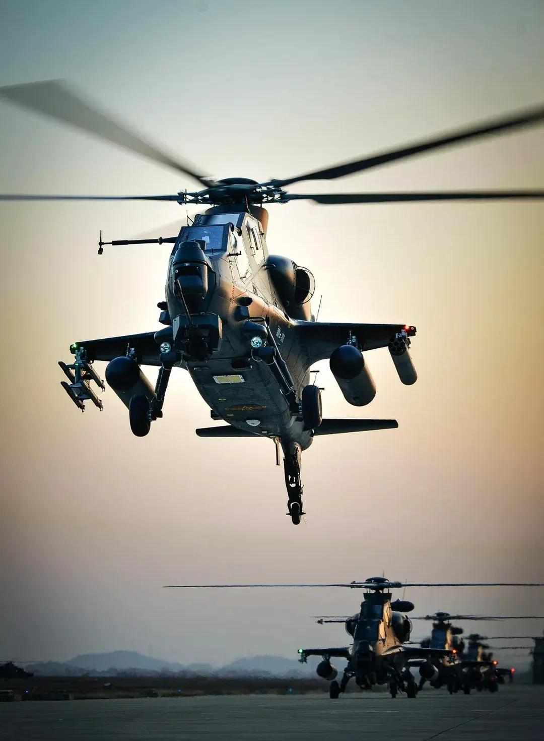 国产直-10武装直升机