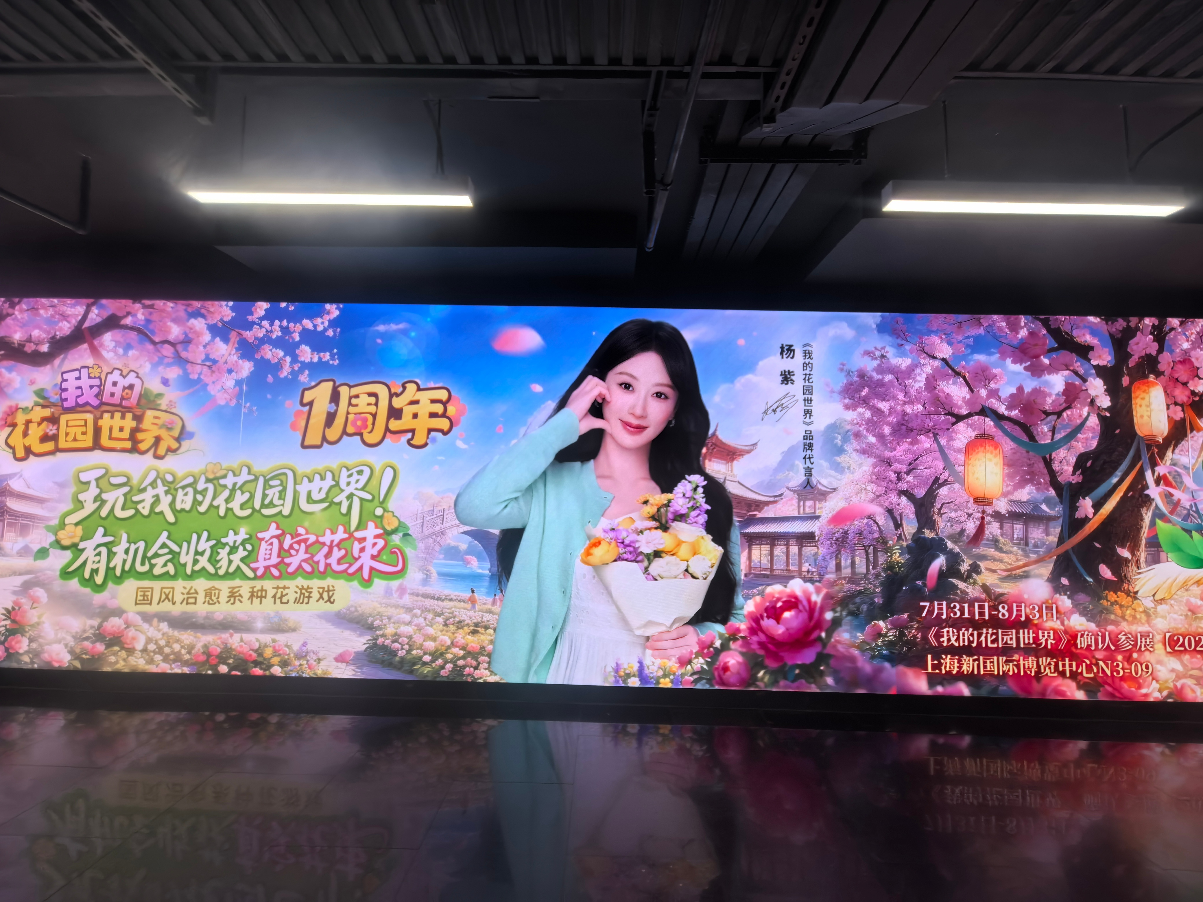 杨紫 杨紫董竹君 杨紫玉兰花开君再来 7月都没过明白，这就8月了，这也太快了，8