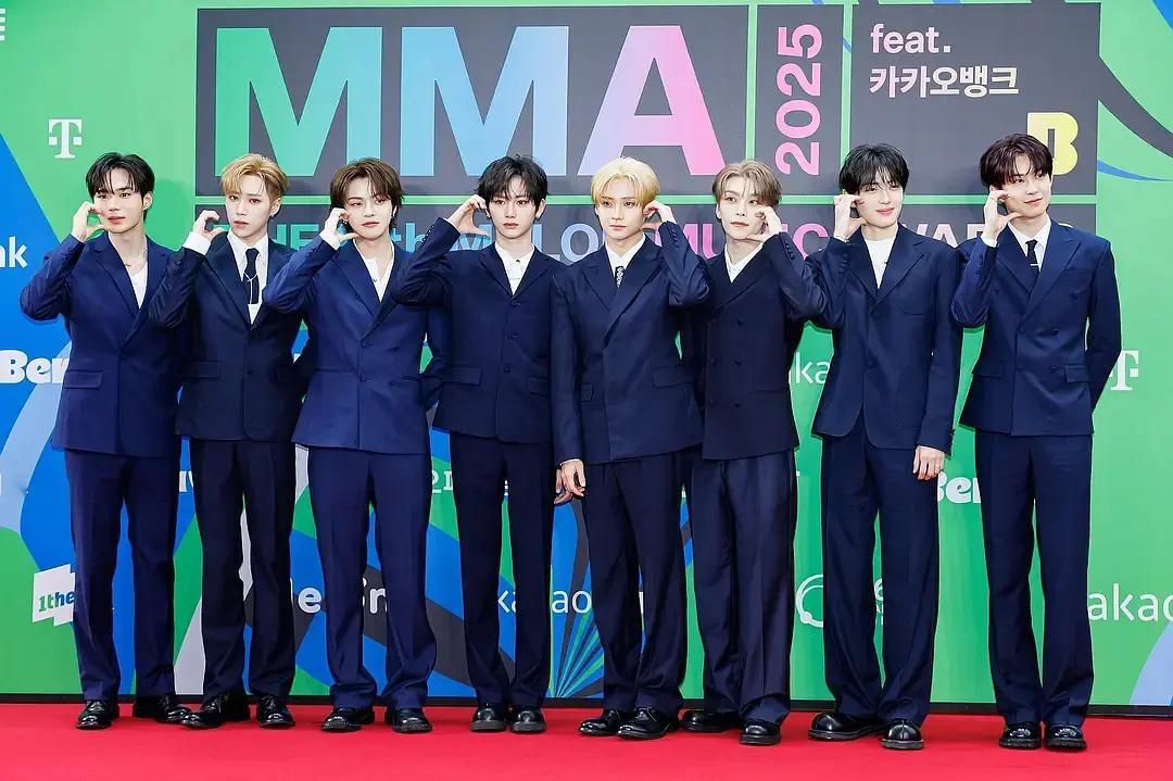 MMA颁奖典礼 六代男团红毯造型ALD1 nctwish RIIZE Boyne