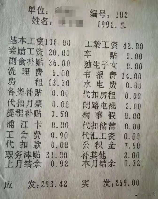 1992年，当时就有公积金了？这离现在都有34年了。我一直以为公积金是2000年