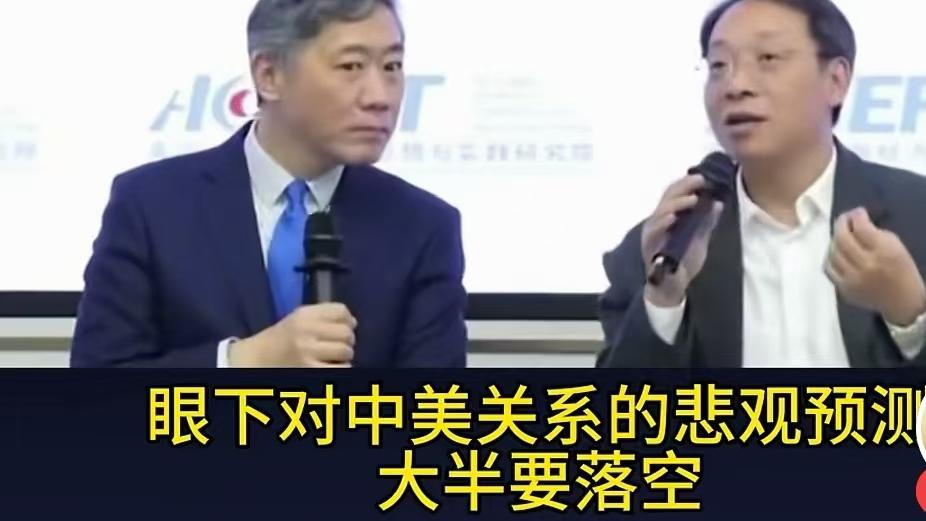 这个人我想大家都熟悉。一个是翟东升教授。另外一个是李稻葵。他和翟东升教授同台。自