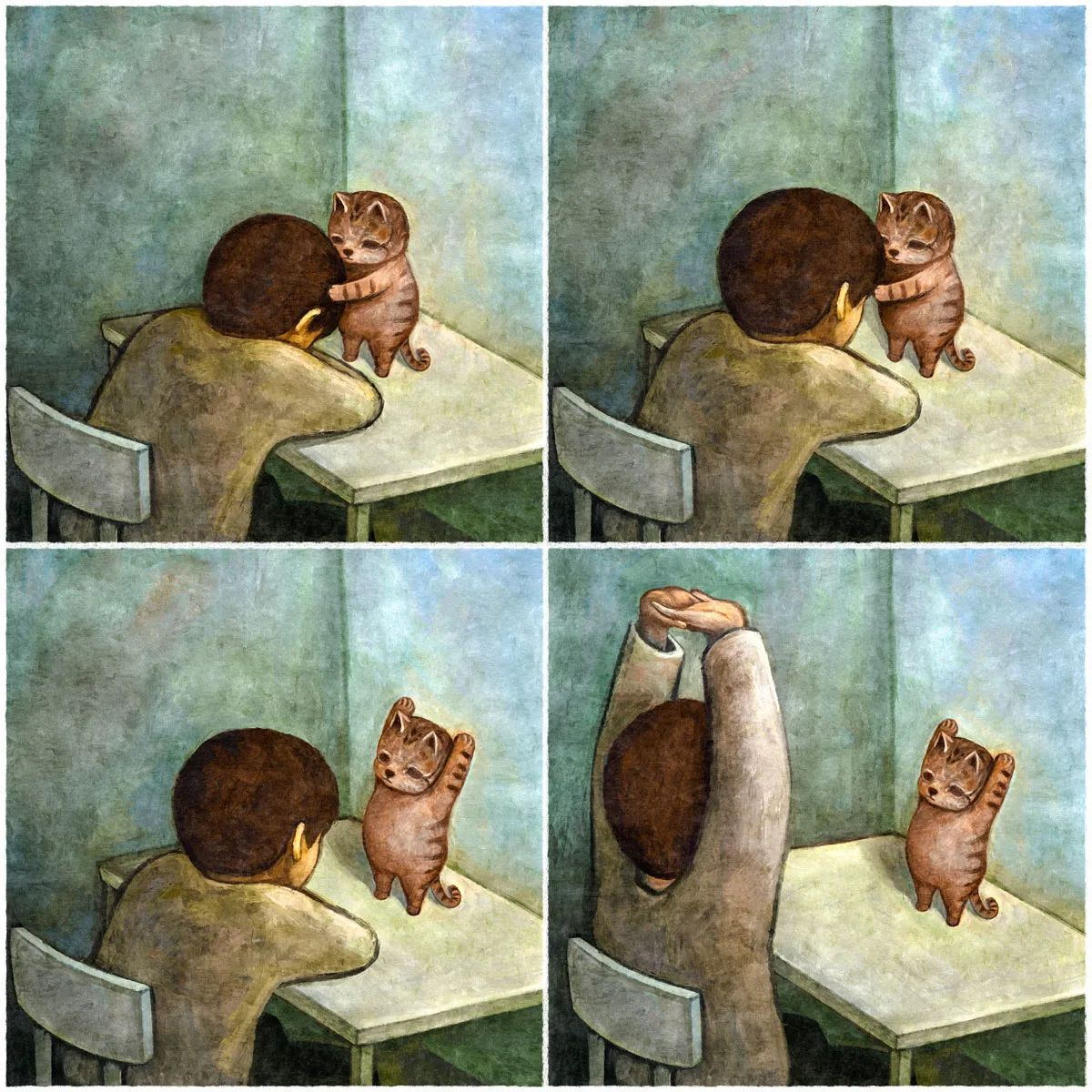 “有猫在，日子就不算太糟~”