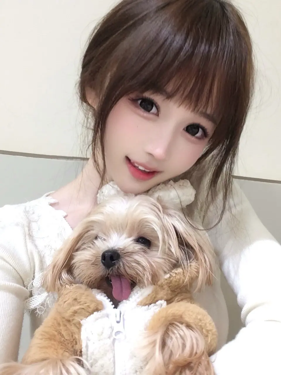 好想有一只小狗。