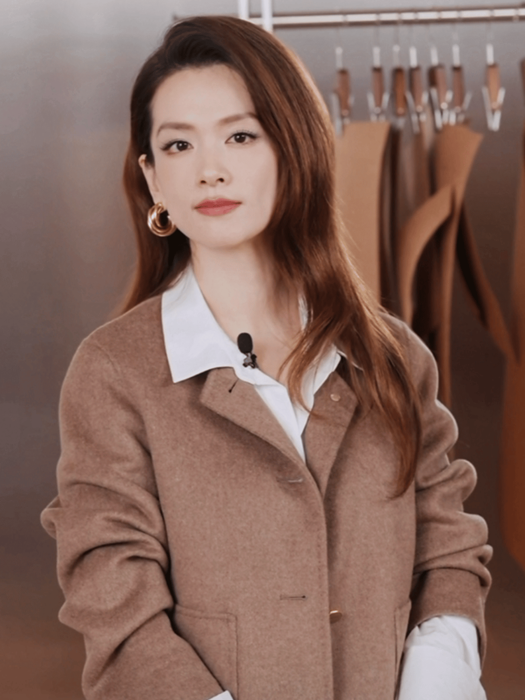 陈昊宇ports宝姿直播活动，陈老板太美了吧！ ​​​