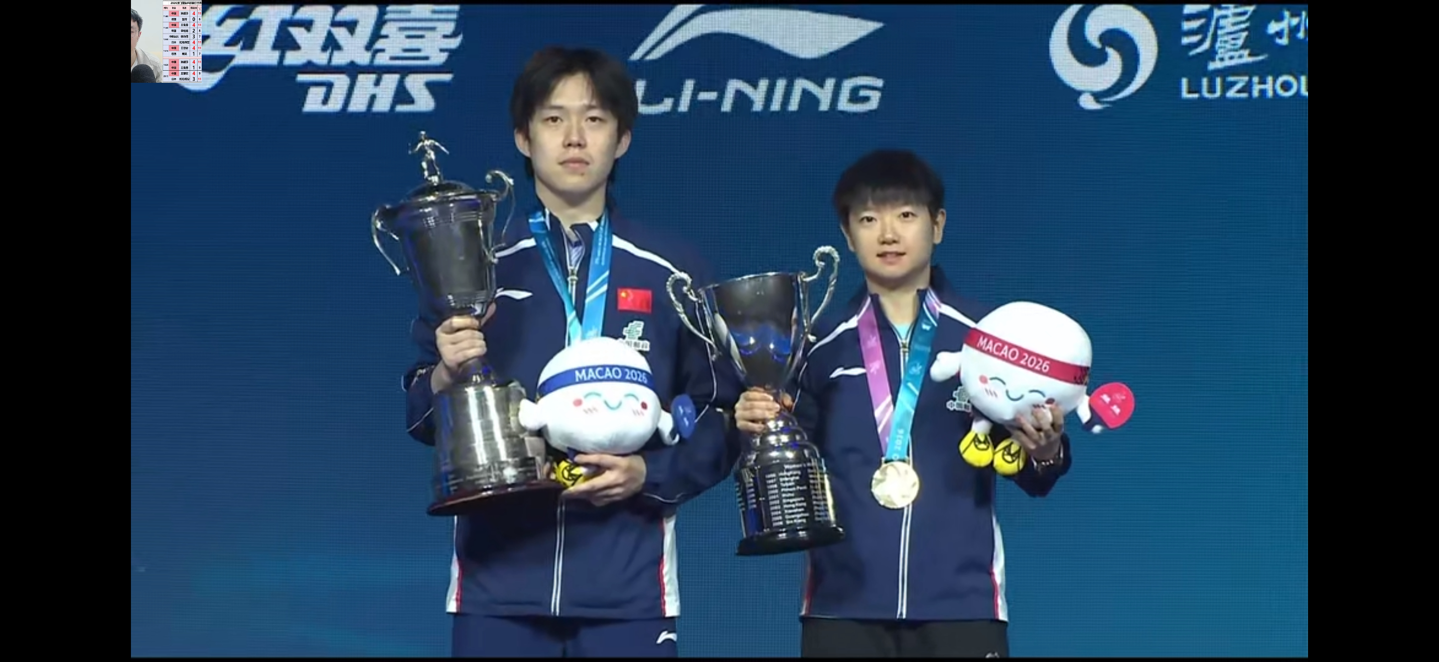 啊啊啊啊！顶峰相见！！！孙颖莎夺冠🏆王楚钦夺冠 🏆 