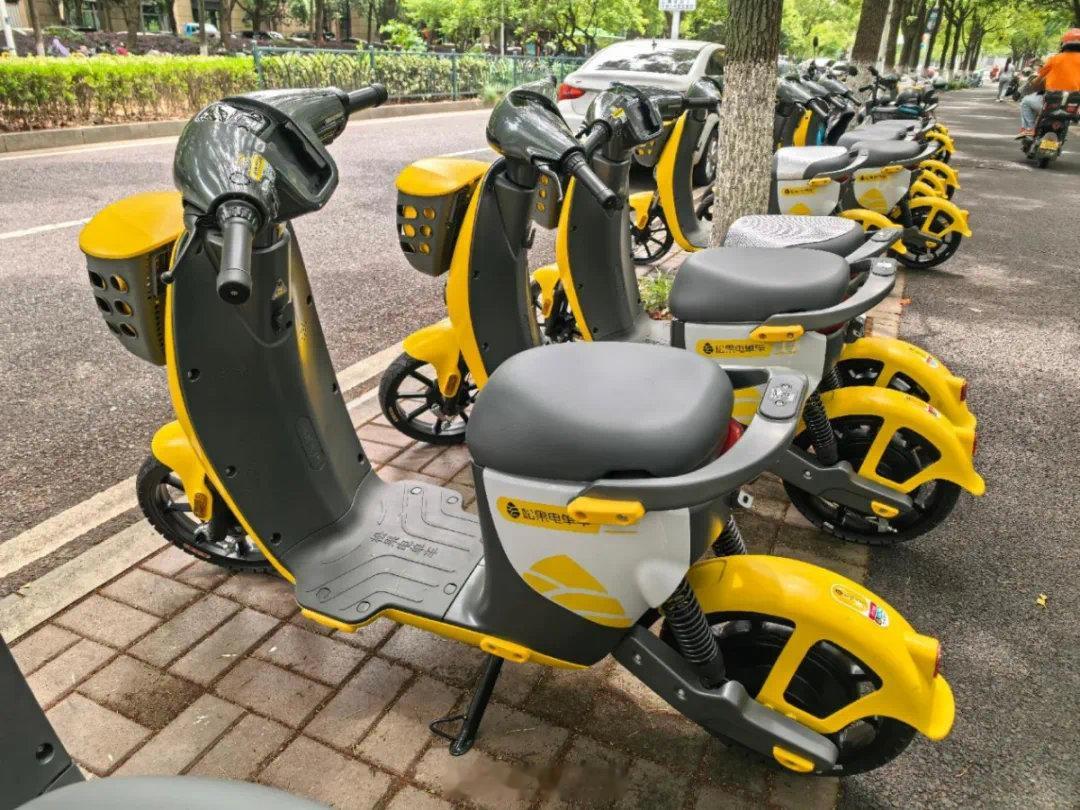 宁波街头这些无牌电单车属违规投放 5月中下旬，宁波鄞州、海曙、高新区等多地突然出