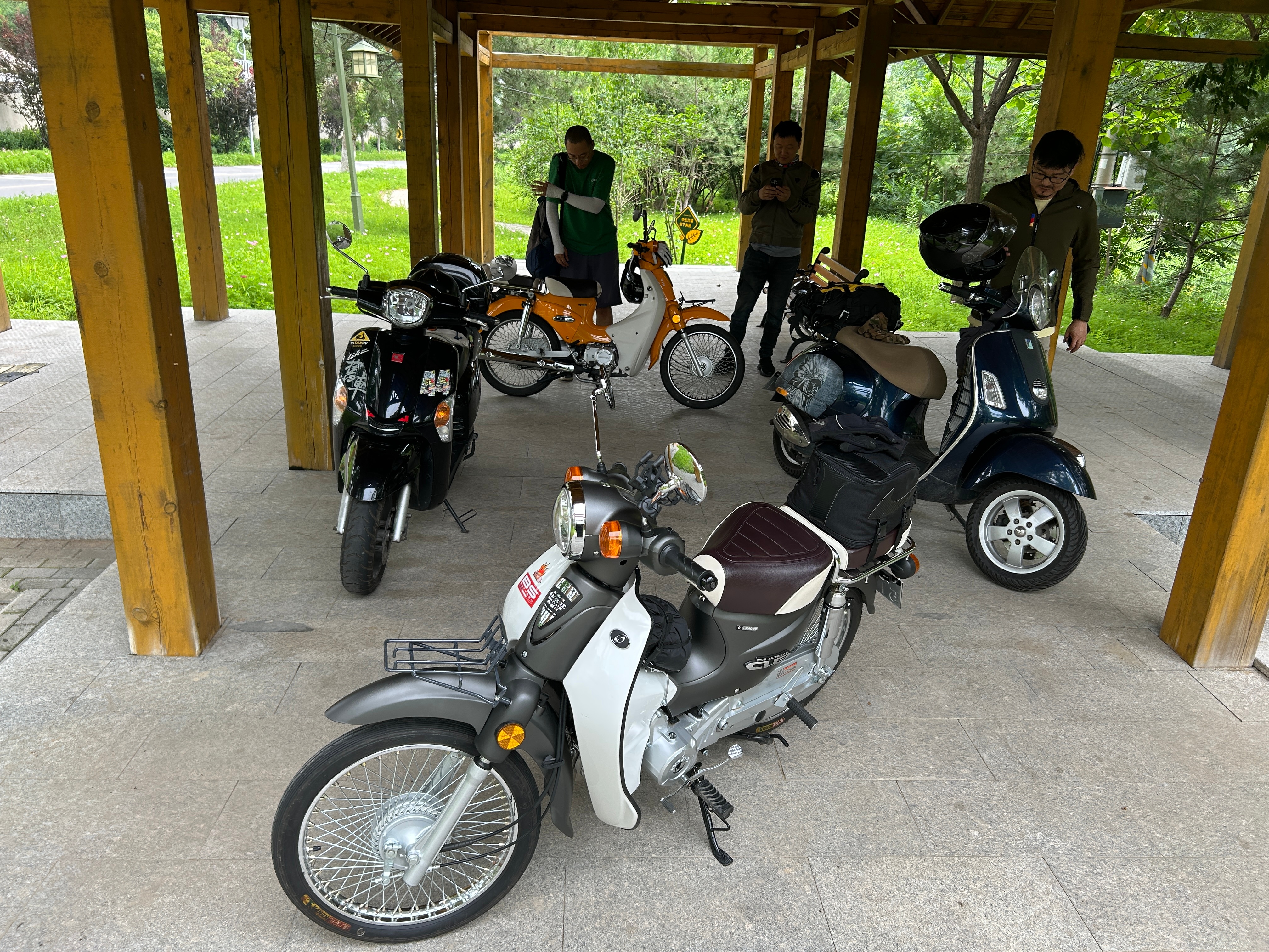 两天跑了570公里，我绝对是低速旅行，踏板弯梁局特别有意思，走走停停一天不到30
