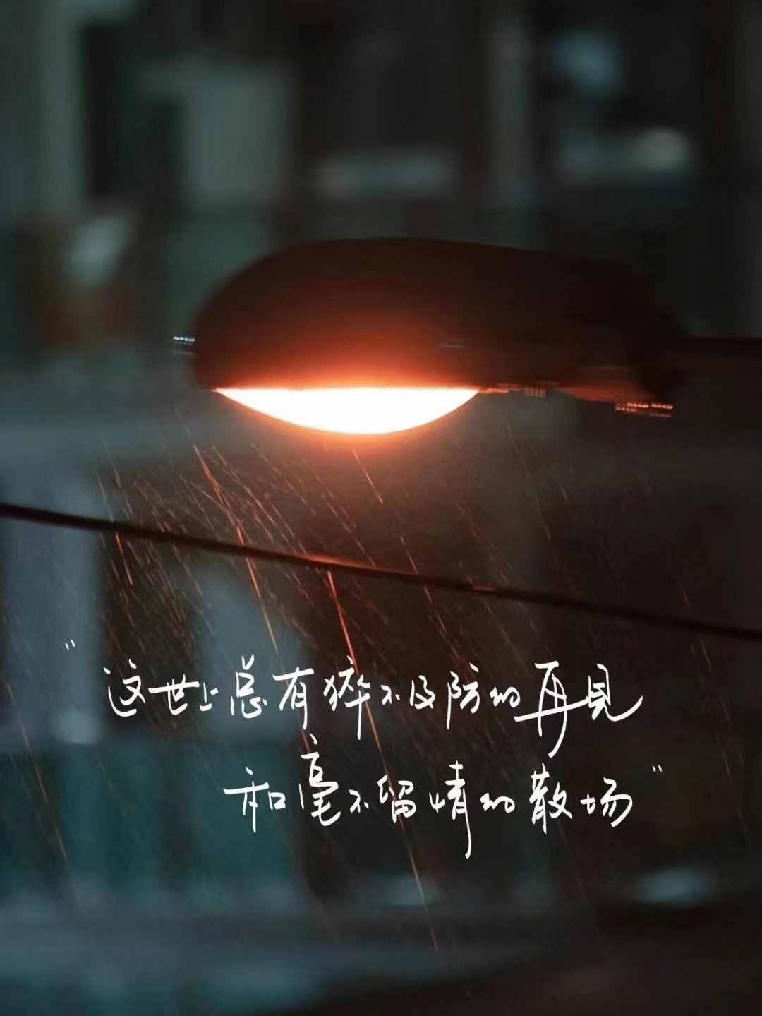 风雨兼程，谁不是边走边悟且行且惜，一切自会有答案 ​​​