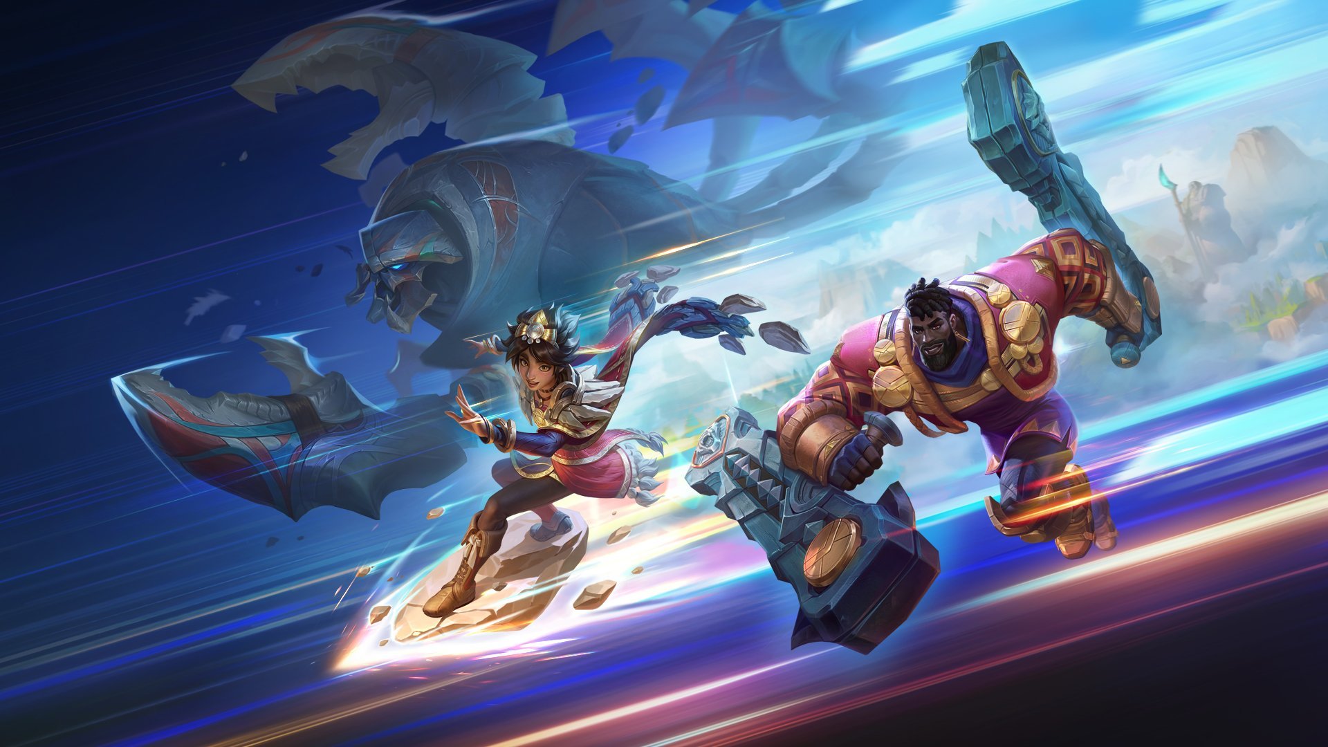 LOL手游新英雄宣传图英雄联盟