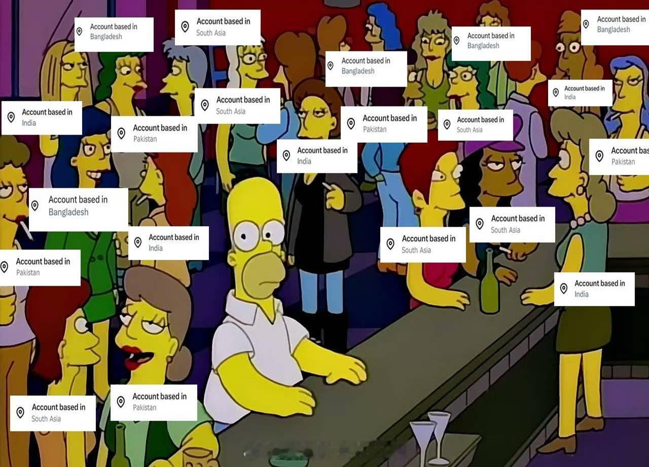 X 最新上线的地理定位功能，正在让许多伪装成“来自战地第一线”的全球虚假账号网络