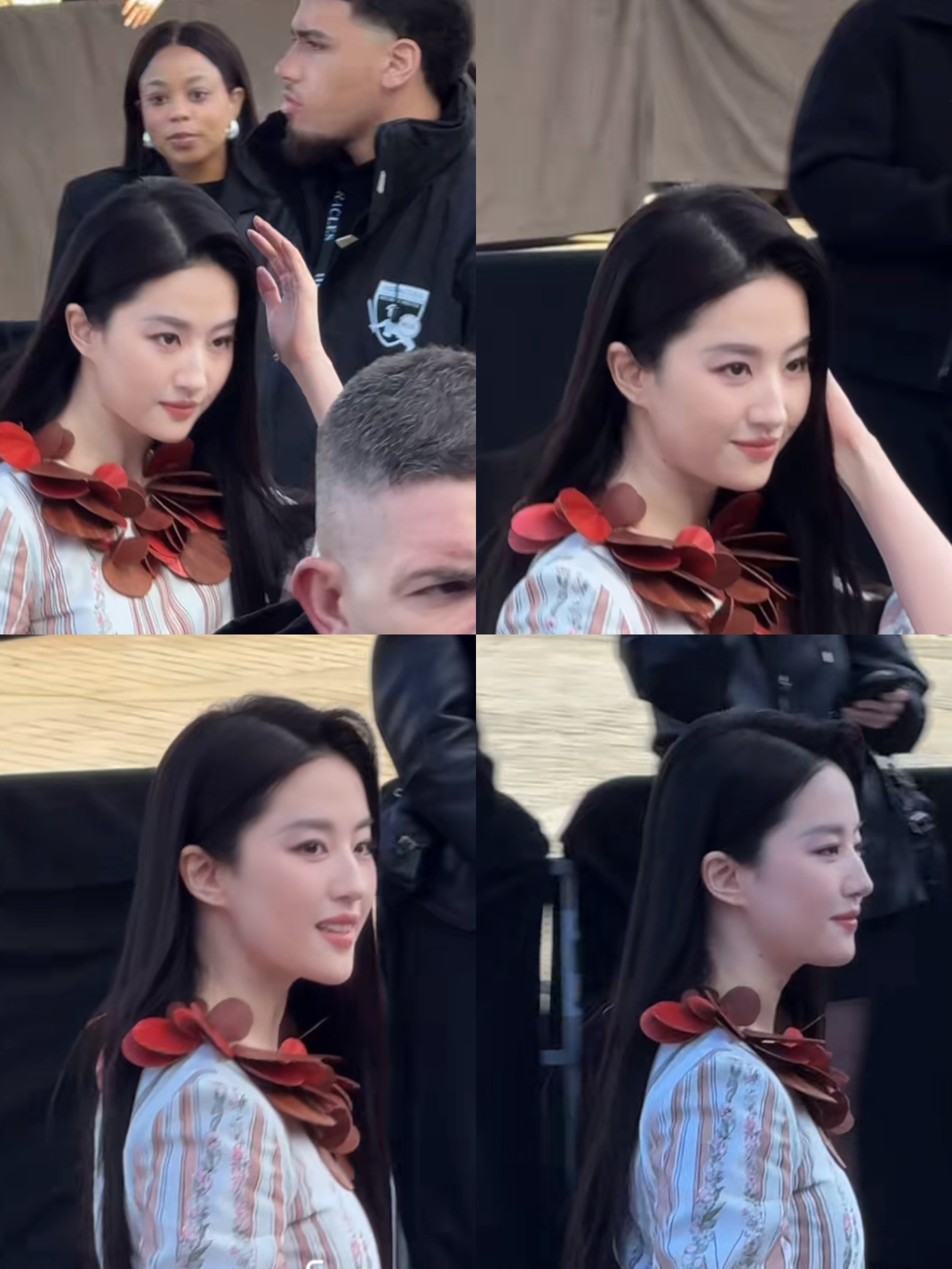 知道刘亦菲状态好状态怎么这么好好清爽啊～ 