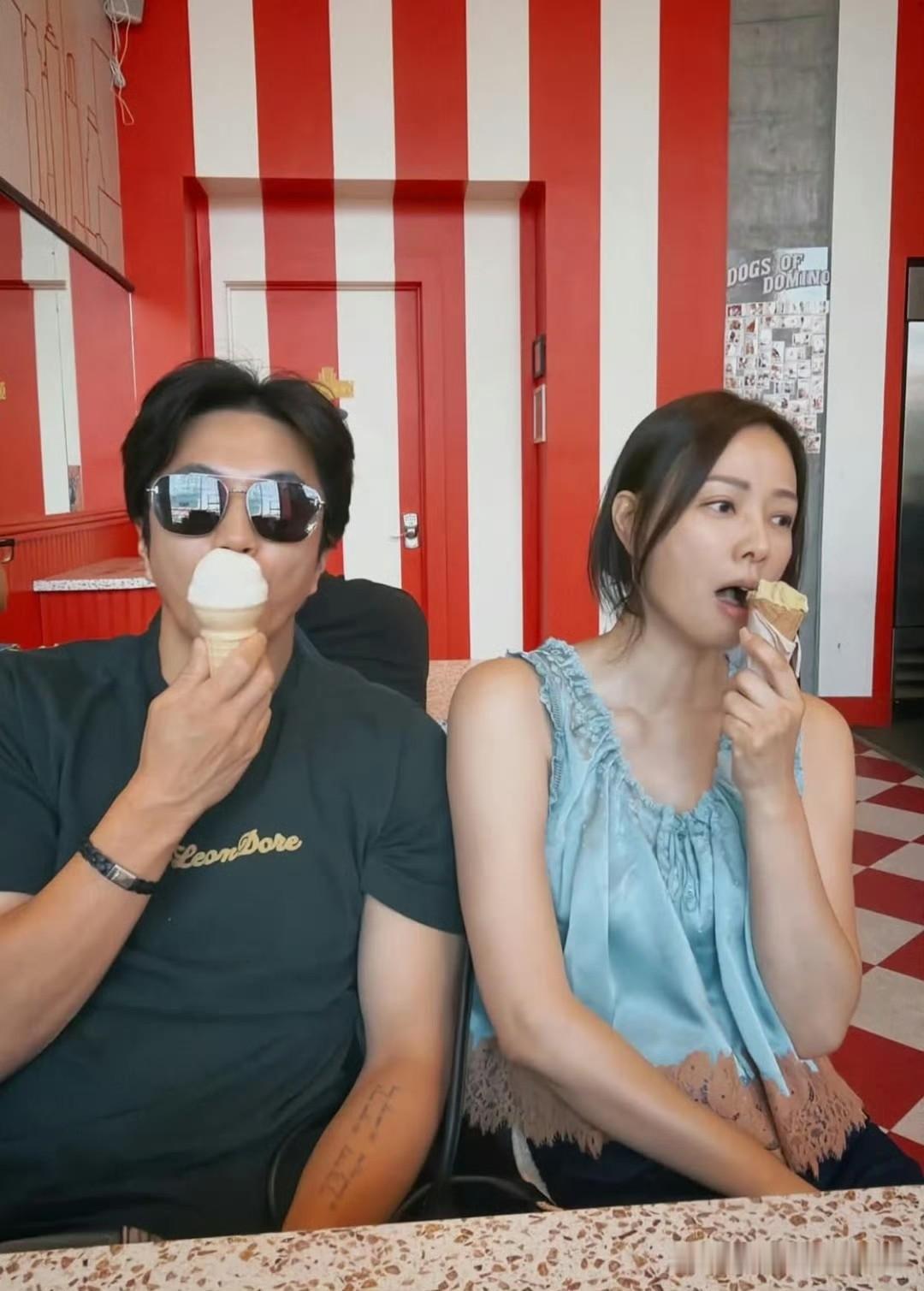 权相佑这一家子真的太让人羡慕了！
儿女双全，儿子禄熙17岁就182cm，跟爸爸穿