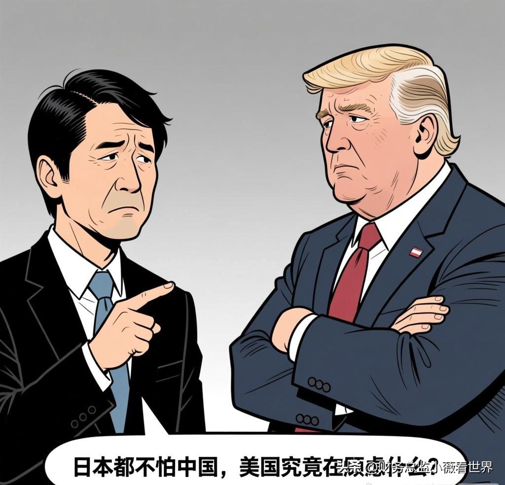 有人问日本都不怕中国，美国究竟在顾虑什么？这个问题的答案其实很简单！有句话叫：无