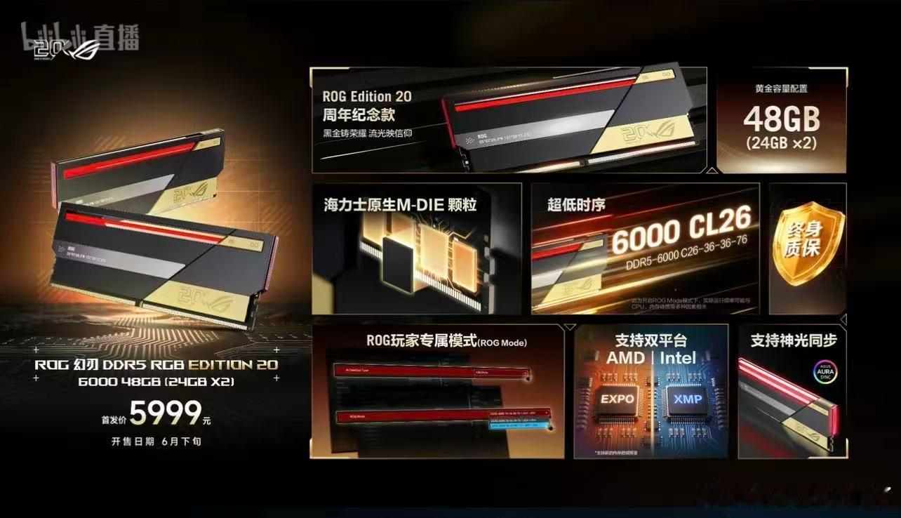 ROG20周年枪神10Plus超竞版 现场超燃，周冠宇暖心亮相，与ROG共赴二十