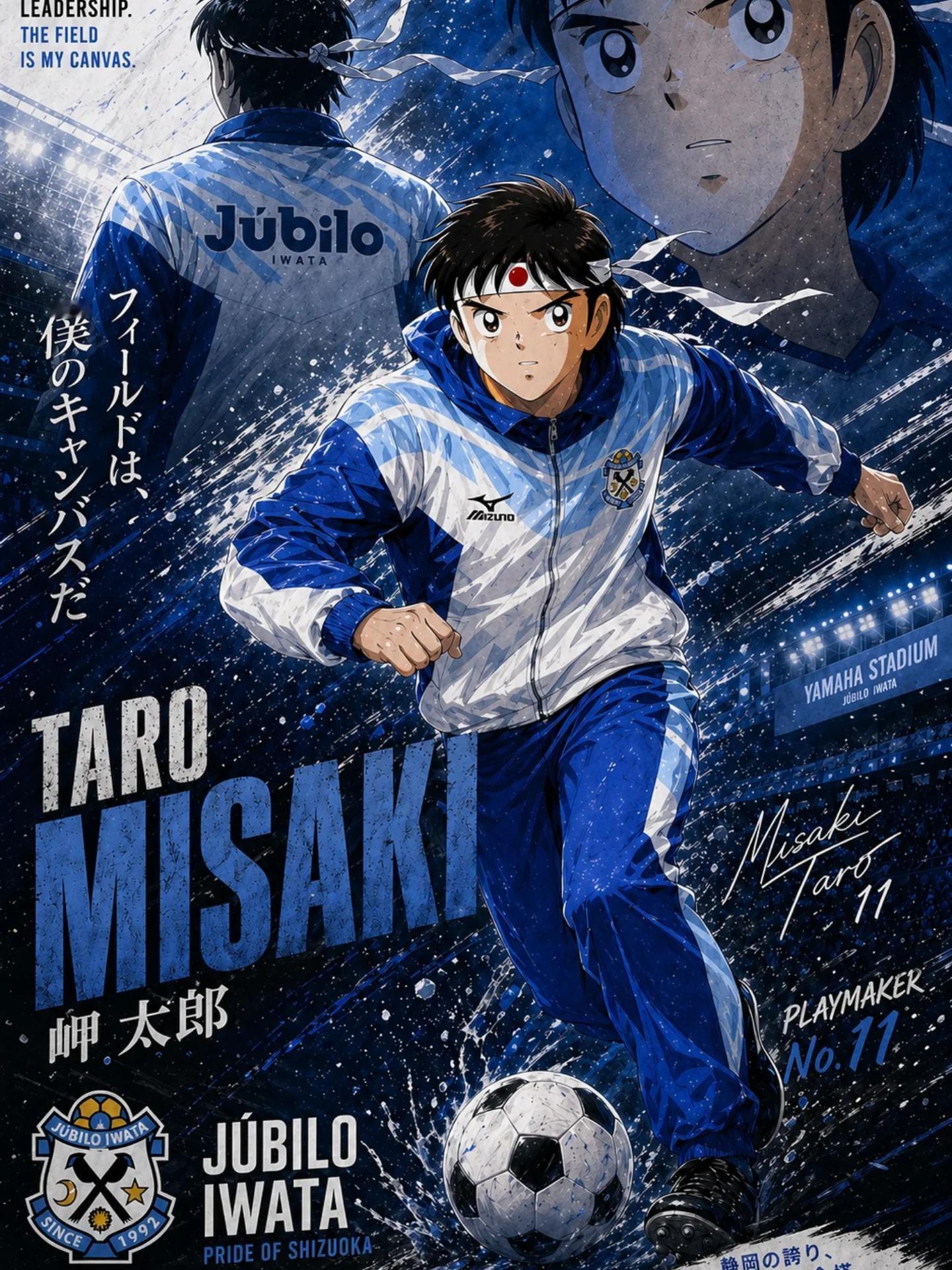 美津浓很对位！足球小将 美津浓
