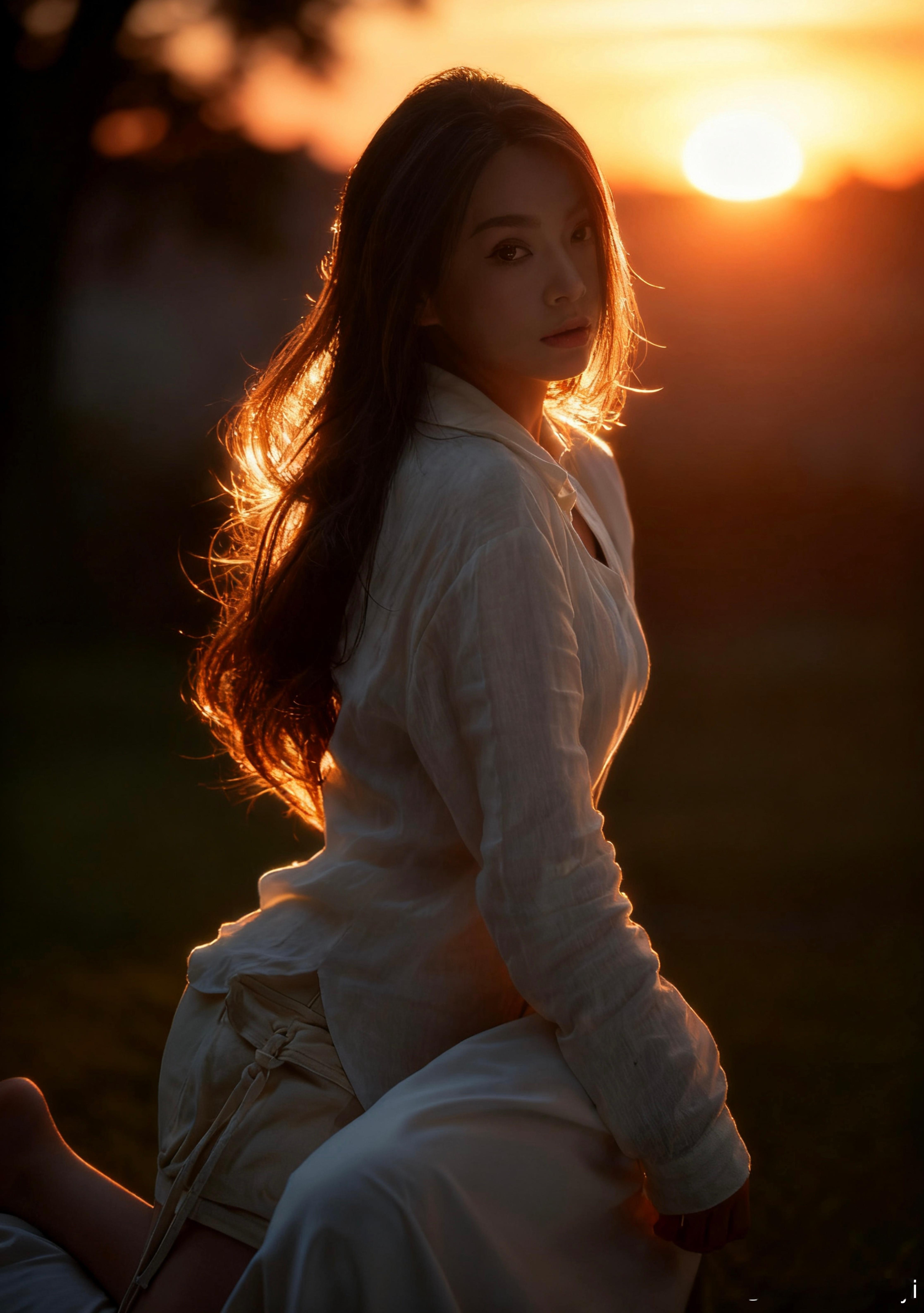 看着我的眼睛 跪下？ ​​​