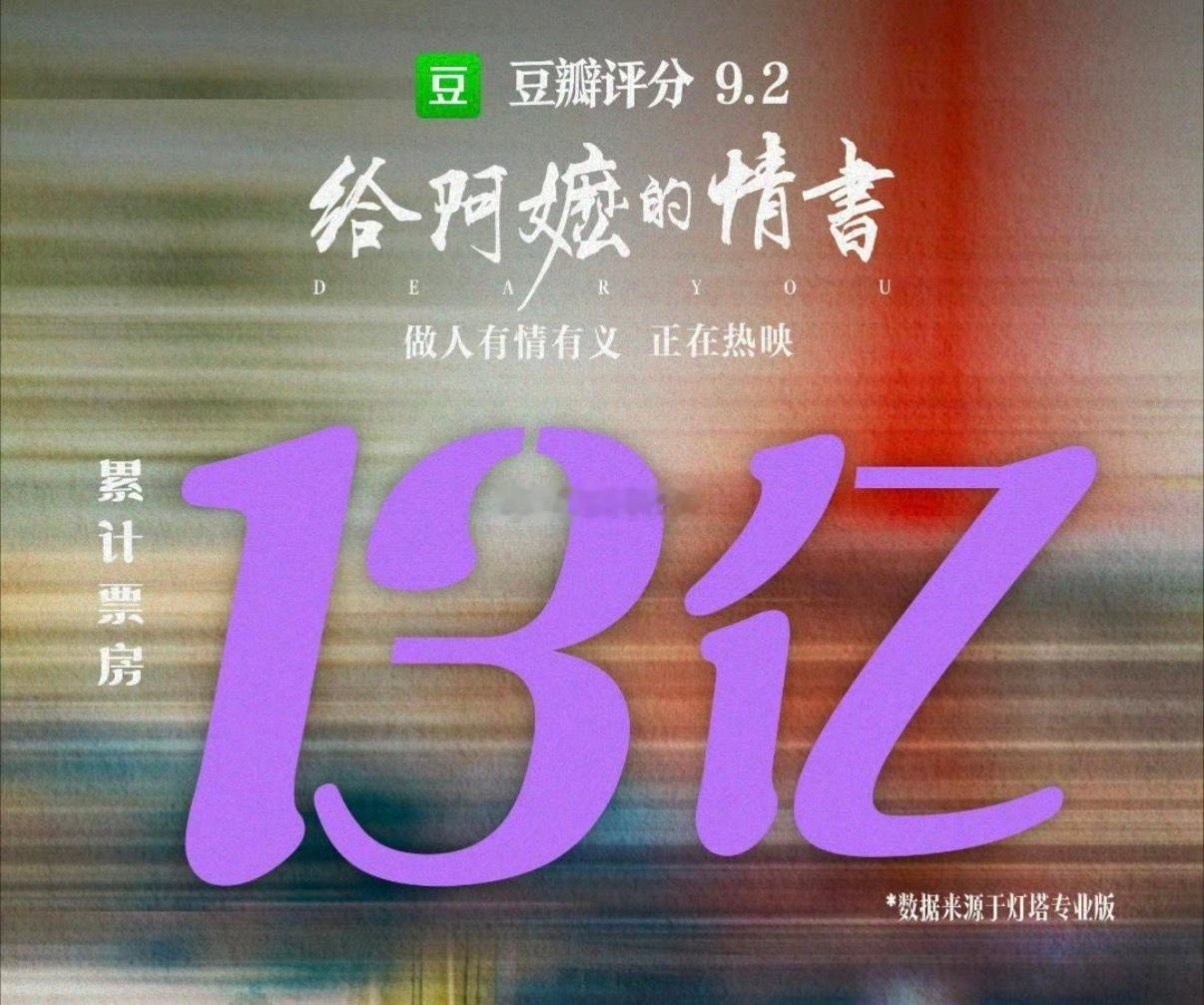 给阿嬷的情书 最近几年电影业惨的一批，不是普众不吃精神食粮，而是垃圾电影忒多了。